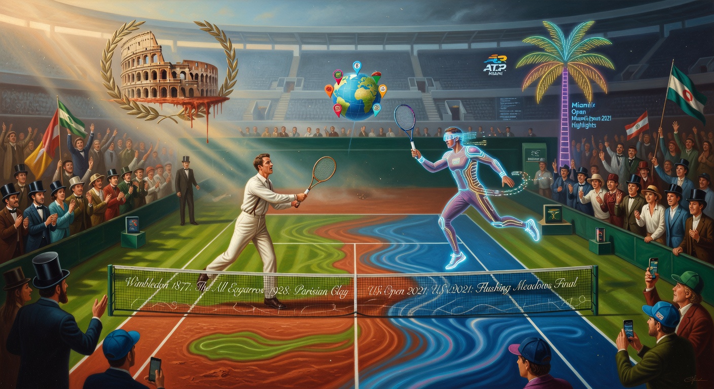 Veliki teniski turniri: Globalni i regionalni događaji